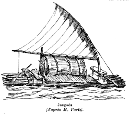 [ img - Jangada_(de_Chesnel,_1856).png + jangada-Encyclopédie militaire et maritime.jpg ]